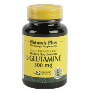 L-Glutamina 500 mg. Nature's Plus - 60 cápsulas
