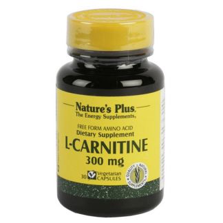 L-Carnitina 300 mg. Nature's Plus - 30 cápsulas