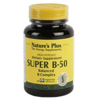 Super B-50 Nature's Plus - 60 cápsulas