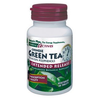 Té Verde Chino (Chinese Green Tea) Nature's Plus - 30 comprimidos