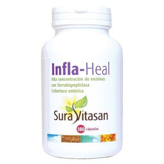 InflaHeal (Enzimas Proteolíticas) Sura Vitasan - 180 cápsulas
