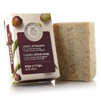 Jabón Artesano Exfoliante de Higo y Trigo Natural Edition La Chinata - 100 gramos