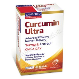 Curcumin Ultra Lamberts - 60 tabletas