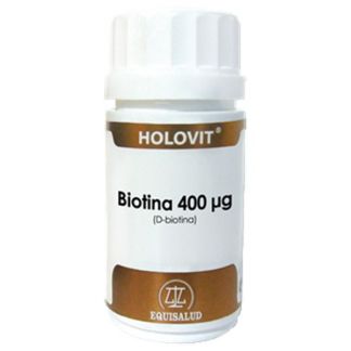Holovit Biotina (D-Biotina) Equisalud - 50 cápsulas