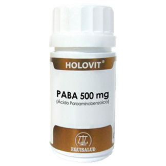 Holovit PABA (Ácido Paraaminobenzoico) Equisalud - 180 cápsulas