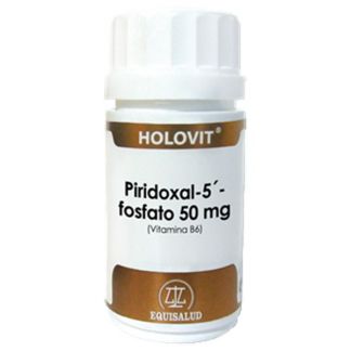 Holovit Piridoxal - 5'- Fosfato (Vitamina B6) Equisalud - 50 cápsulas