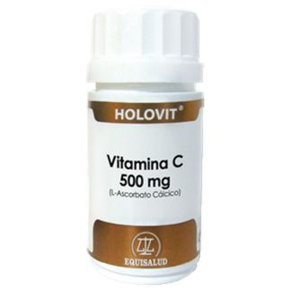 Holovit Vitamina C (L-Ascorbato Cálcico) Equisalud - 50 cápsulas