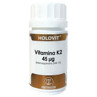 Holovit Vitamina K2 (Menaquinona MK-7) Equisalud - 180 cápsulas