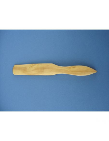 Espátula de manteca de Madera de Boj - 21 cm.