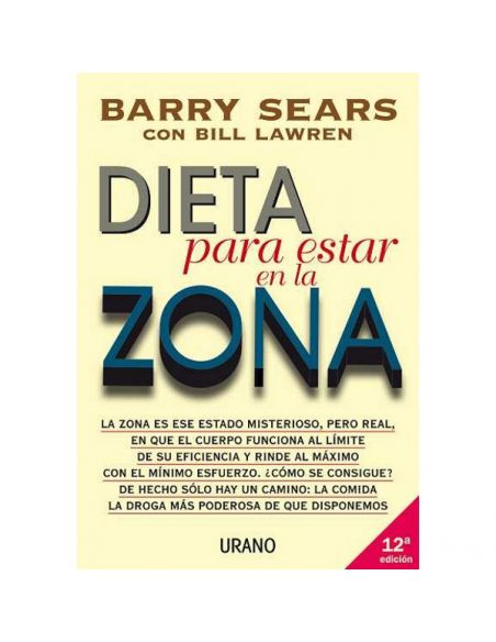 Libro: Dieta para Estar en la Zona