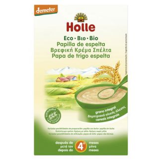 Papillas de Espelta Bio 4M Holle - 250 gramos