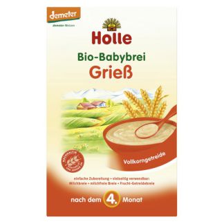 Papillas de Sémola de Trigo Bio 4M Holle - 250 gramos