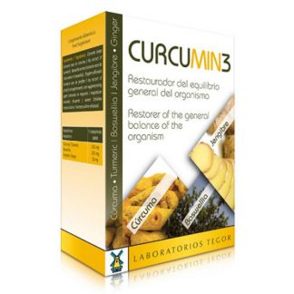 Curcumin 3 Tegor - 30 comprimidos