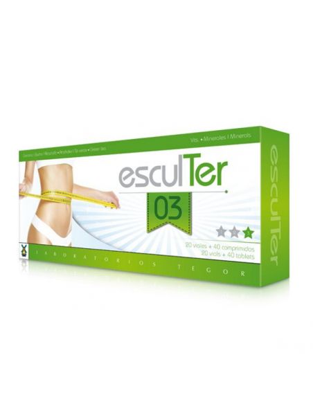Esculter E3 Tegor - 20 viales + 40 comprimidos
