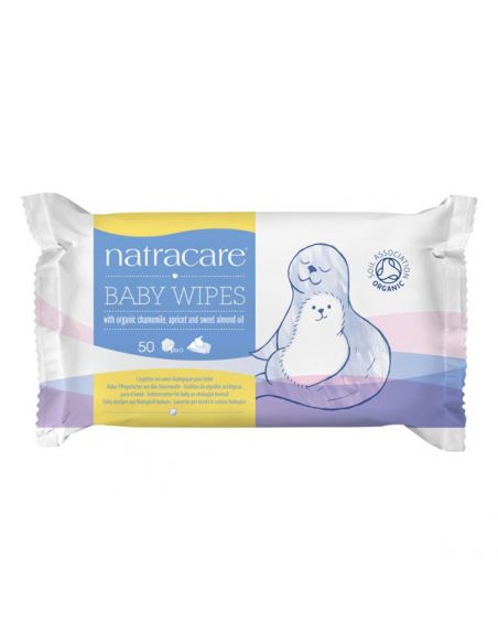 Toallitas Bebé Natracare - 50 unidades