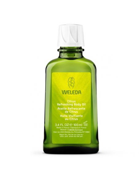 Aceite Corporal Hidratante de Citrus Weleda - 100 ml.