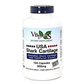USA Shark Cartilage con Iridoforce VByotics - 100 cápsulas