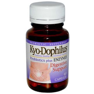 Kyo-Dophilus con Ezimas Kyolic - 60 cápsulas