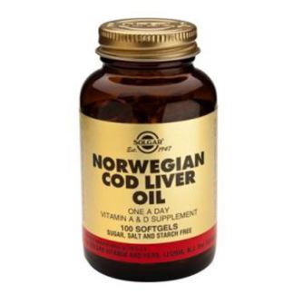 Aceite de Hígado de Bacalao Solgar - 250 perlas