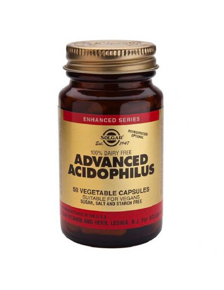 Acidophilus Avanzado Solgar - 50 cápsulas