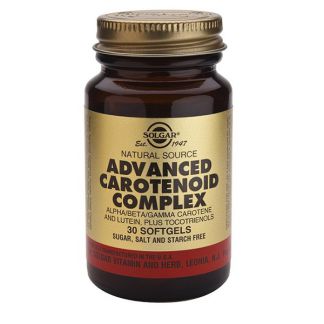 Carotenoides Complex Avanzado Solgar - 30 perlas