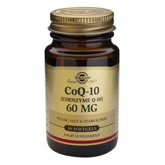 Coenzima Q10 en Aceite 60 mg. Solgar - 30 perlas