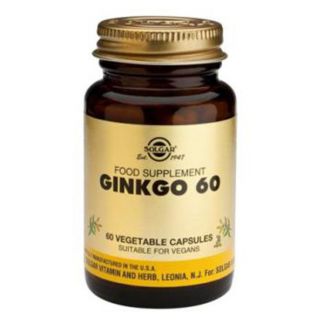 Ginkgo 60 Solgar - 60 cápsulas