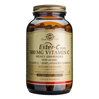 Ester-C Plus 500 mg. Solgar - 250 cápsulas