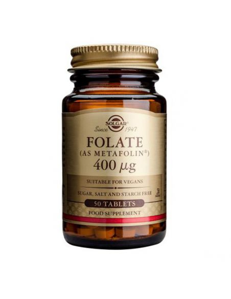 Folato (Metafolin) Solgar - 100 comprimidos