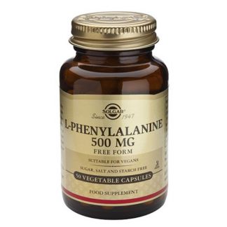 L-Fenilalanina Solgar - 50 cápsulas