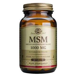 MSM Solgar - 60 comprimidos