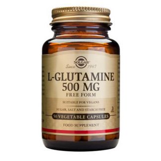 L-Glutamina 500 mg. Solgar - 50 cápsulas
