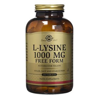 L-Lisina 1000 mg. Solgar - 250 comprimidos