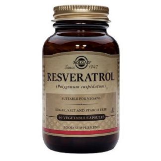 Resveratrol Solgar - 60 cápsulas