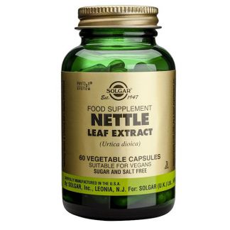 Ortiga Extracto de Hoja Solgar - 60 cápsulas
