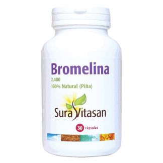 Bromelina 2400 500 mg. Sura Vitasan - 30 cápsulas