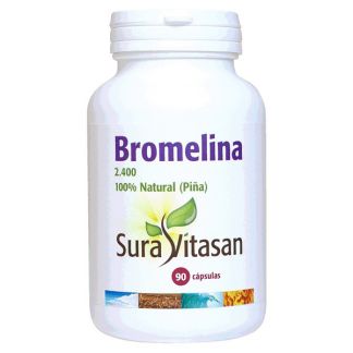 Bromelina 2400 500 mg. Sura Vitasan - 90 cápsulas
