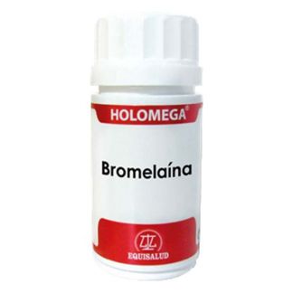Holomega Bromelaína Equisalud - 50 cápsulas