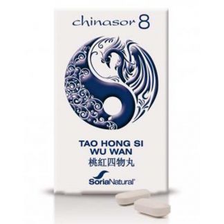 Chinasor 08 TAO HONG SI WU WAN Soria Natural  - 30 comprimidos