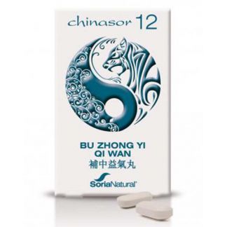 Chinasor 12 BU ZHONG YI QI WAN Soria Natural  - 30 comprimidos