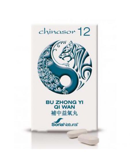 Chinasor 12 BU ZHONG YI QI WAN Soria Natural  - 30 comprimidos
