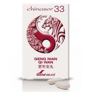 Chinasor 33 GENG NIAN QI WAN Soria Natural  - 30 comprimidos