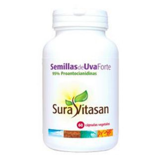 Semillas de Uva Forte 600 mg. Sura Vitasan - 60 cápsulas
