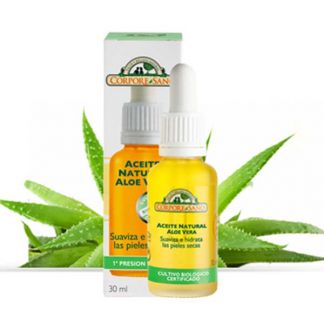 Aceite Natural de Aloe Vera Corpore Sano - 30 ml.