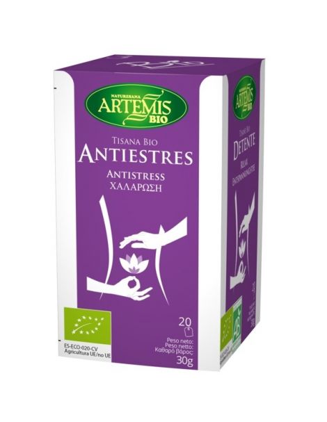 Antiestrés-T Bio Artemis Herbes del Molí - 20 bolsitas