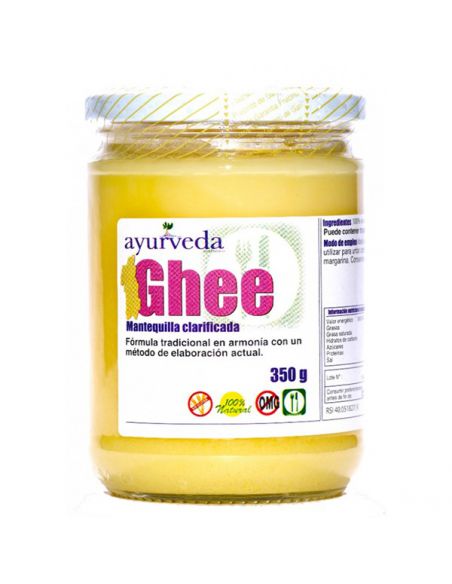 Ghee Mantequilla Clarificada Ayurveda Auténtico - 350 gramos