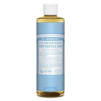 Jabón de Castilla Líquido Bebés-Neutro Dr. Bronner´s - 59 ml.