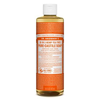 Jabón de Castilla Líquido de Árbol del Té Dr. Bronner´s - 59 ml.
