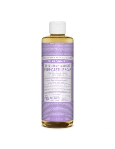 Jabón de Castilla Líquido de Lavanda Dr. Bronner´s - 59 ml.