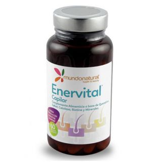 Enervital Capilar Mundonatural - 60 cápsulas